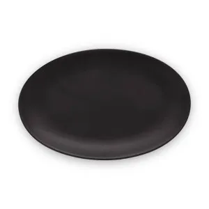 VTWonen Matte Black Oval 25.5cm Serving Plate by null, a Plates for sale on Style Sourcebook