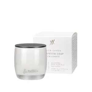 Urban Rituelle White Lotus, Geranium Leaf & Bergamot Candle 140gm by null, a Candles for sale on Style Sourcebook