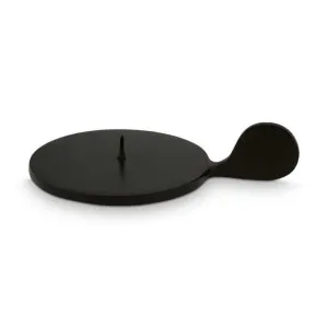 VTWonen Matte Black Metal 13cm Candle Holder With Ear by null, a Candles for sale on Style Sourcebook