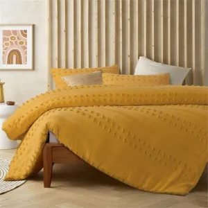 Vintage Design Sans Souci Ochre Quilt Cover Set by null, a Quilt Covers for sale on Style Sourcebook