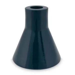 VTWonen Dark Blue Shiny Metal 8.5cm Candle Holder by null, a Candles for sale on Style Sourcebook