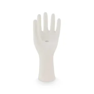 VTWonen Matte Ecomix Hand White 35.5cm Candle Holder by null, a Candles for sale on Style Sourcebook