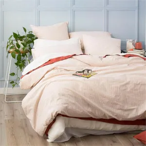 Renee Taylor Portifino Clay Quilt Cover Set by null, a Quilt Covers for sale on Style Sourcebook