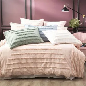 Renee Taylor Classic Cotton Blush European Pillowcase (1 Left) by null, a Cushions, Decorative Pillows for sale on Style Sourcebook