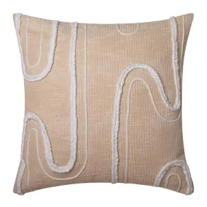 J.Elliot Zemira Ivory and Oatmeal 50x50cm Cushion by null, a Cushions, Decorative Pillows for sale on Style Sourcebook