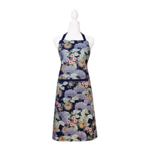 J.Elliot Hydrangea Navy Apron by null, a Aprons for sale on Style Sourcebook