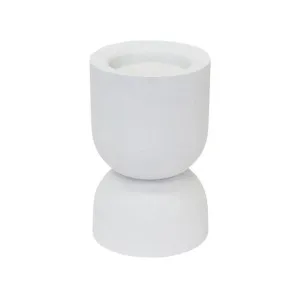 J.Elliot Amira White Large 16cm Candle Holder by null, a Candles for sale on Style Sourcebook