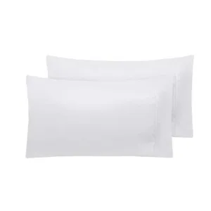 Accessorize White Satin Pillowcase Pair by null, a Pillow Cases for sale on Style Sourcebook