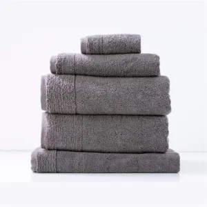 Renee Taylor Aireys 5 Piece Nickel Bath Towel Pack by null, a Towels & Washcloths for sale on Style Sourcebook