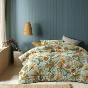 Accessorize Kienze Washed Cotton Printed 3 Piece Comforter Set by null, a Quilt Covers for sale on Style Sourcebook