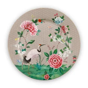 PIP Studio Blushing Birds Khaki 32cm Underplate by null, a Plates for sale on Style Sourcebook