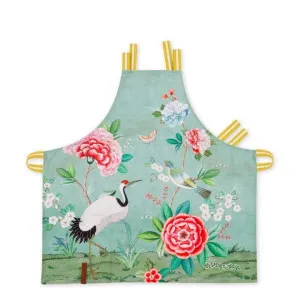 PIP Studio Blushing Birds Cotton Blue Apron by null, a Aprons for sale on Style Sourcebook
