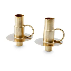 VTWonen Gold Candle Holder Set of 2 by null, a Candles for sale on Style Sourcebook