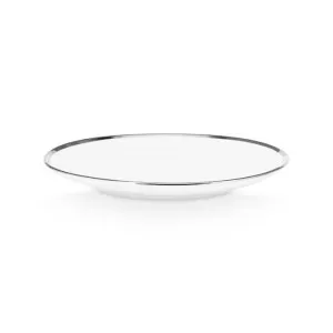 VTWonen White Silver 20cm Porcelain Plate by null, a Plates for sale on Style Sourcebook
