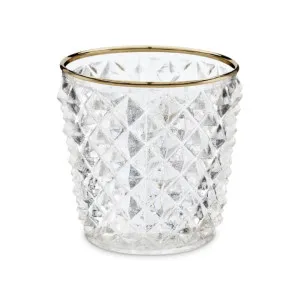 VTWonen Decorative Glass Gold 7.5cm Vase by null, a Vases & Jars for sale on Style Sourcebook