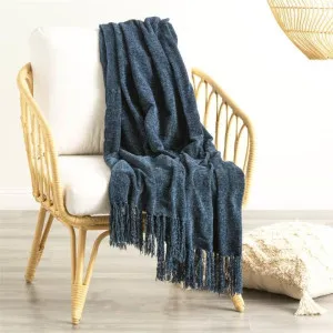 Renee Taylor Newland Chenille Opal Throw by null, a Throws for sale on Style Sourcebook