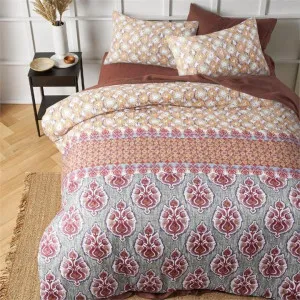 The Big Sleep Pippa Printed Microfibre Quilt Cover Set by null, a Quilt Covers for sale on Style Sourcebook