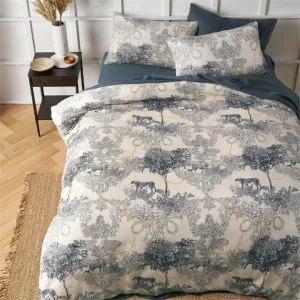 The Big Sleep Matteo Printed Microfibre Quilt Cover Set by null, a Quilt Covers for sale on Style Sourcebook