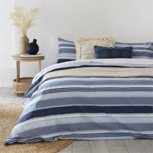Bambury Indiana Blue Commercial Quilt Cover Set by null, a Quilt Covers for sale on Style Sourcebook
