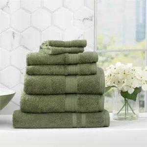Renee Taylor Stella 7 Piece Jade Towel Pack by null, a Towels & Washcloths for sale on Style Sourcebook