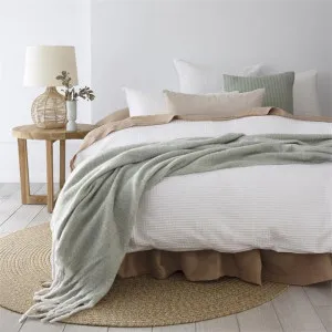 Bambury Melville White Quilt Cover Set by null, a Quilt Covers for sale on Style Sourcebook