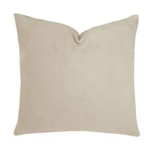 Bambury Velvet Stone 50x50cm Filled Cushion by null, a Cushions, Decorative Pillows for sale on Style Sourcebook