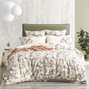 Renee Taylor Cavallo French Linen Banksia Quilt Cover Set by null, a Quilt Covers for sale on Style Sourcebook