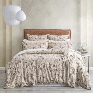 Renee Taylor Cavallo French Linen Bushland Quilt Cover Set by null, a Quilt Covers for sale on Style Sourcebook