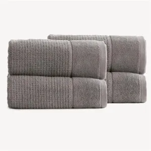 Renee Taylor Cambridge Textured 4 Piece Fossil Bath Sheet Pack by null, a Towels & Washcloths for sale on Style Sourcebook