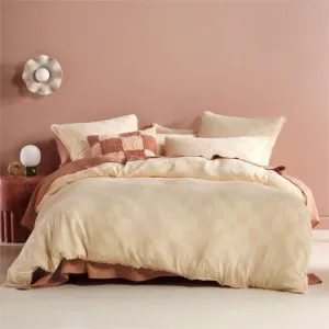 Linen House Capri Pale Peach Quilt Cover Set by null, a Quilt Covers for sale on Style Sourcebook