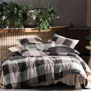Linen House Irvine Night Quilt Cover Set by null, a Quilt Covers for sale on Style Sourcebook