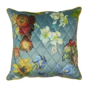 Bedding House Van Gogh Carré Fleuri Green 50x50cm Filled Cushion by null, a Cushions, Decorative Pillows for sale on Style Sourcebook