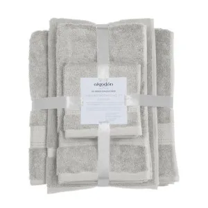 Algodon St Regis Collection 7 Piece Silver Towel Pack by null, a Towels & Washcloths for sale on Style Sourcebook