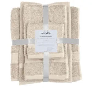 Algodon St Regis Collection 7 Piece Stone Towel Pack by null, a Towels & Washcloths for sale on Style Sourcebook