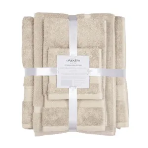 Algodon St Regis Collection 5 Piece Stone Towel Pack by null, a Towels & Washcloths for sale on Style Sourcebook