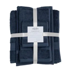 Algodon St Regis Collection 7 Piece Navy Towel Pack by null, a Towels & Washcloths for sale on Style Sourcebook