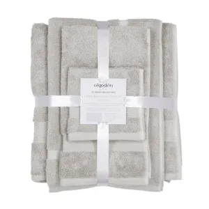 Algodon St Regis Collection 5 Piece Silver Towel Pack by null, a Towels & Washcloths for sale on Style Sourcebook