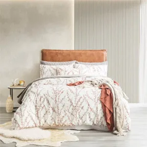 Park Avenue Winter Berry Egyptian Cotton Flannelette Quilt Cover Set by null, a Quilt Covers for sale on Style Sourcebook