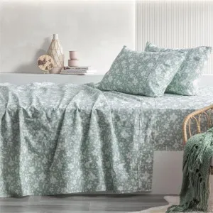 Park Avenue Botanica Egyptian Cotton Flannelette Sheet Set by null, a Sheets for sale on Style Sourcebook