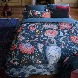 PIP Studio Tree of Life Cotton Dark Blue Quilt Cover Set by null, a Quilt Covers for sale on Style Sourcebook