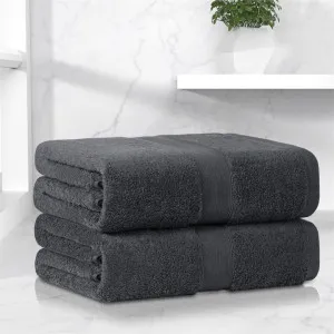 Linenova 550GSM Cotton Bath Sheets 2 Pack by null, a Towels & Washcloths for sale on Style Sourcebook