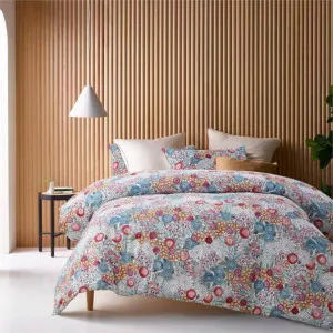 Accessorize Amara Washed Cotton Printed Quilt Cover Set by null, a Quilt Covers for sale on Style Sourcebook