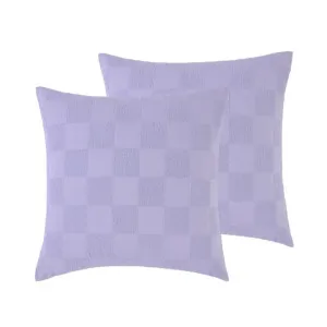 Accessorize Tipo Lilac European Pillowcase 2 Pack by null, a Cushions, Decorative Pillows for sale on Style Sourcebook