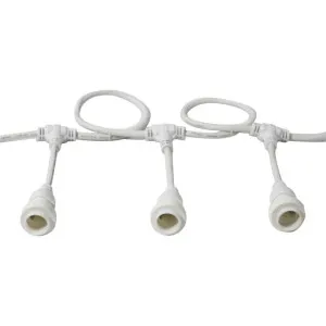 Broca Festoon Light, 10 Light, White by Lexi Lighting, a Christmas for sale on Style Sourcebook