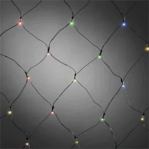 Bostock Dual Powered LED Net Light, Multicolour by Lexi Lighting, a Christmas for sale on Style Sourcebook