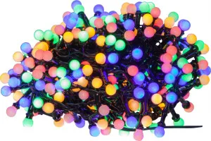 Berry IP44 Indoor / Outdoor LED Mini Ball Fairy Light, 6m, Multicolour by Eglo, a Christmas for sale on Style Sourcebook