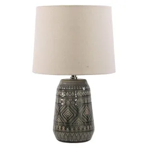 Sonia Ceramic Base Table Lamp by Alexandra Roberts, a Table & Bedside Lamps for sale on Style Sourcebook
