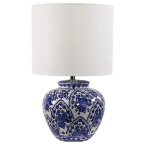 Eden Ceramic Base Table Lamp by Alexandra Roberts, a Table & Bedside Lamps for sale on Style Sourcebook