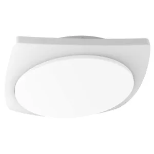 Ulan IP65 LED Indoor / Outdoor Wall / Ceiling Light, 20W, 3000K, White by CLA Ligthing, a Spotlights for sale on Style Sourcebook