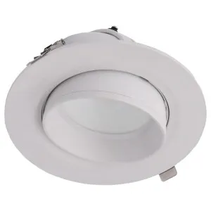 Heron Gimbal Dual Power Recessed LED Shop Light, 28W / 38W, CCT by CLA Ligthing, a Spotlights for sale on Style Sourcebook